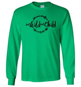 Half Wild Half Child Youth Long Sleeves