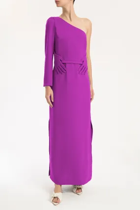 Hands One-Shoulder Long Dress