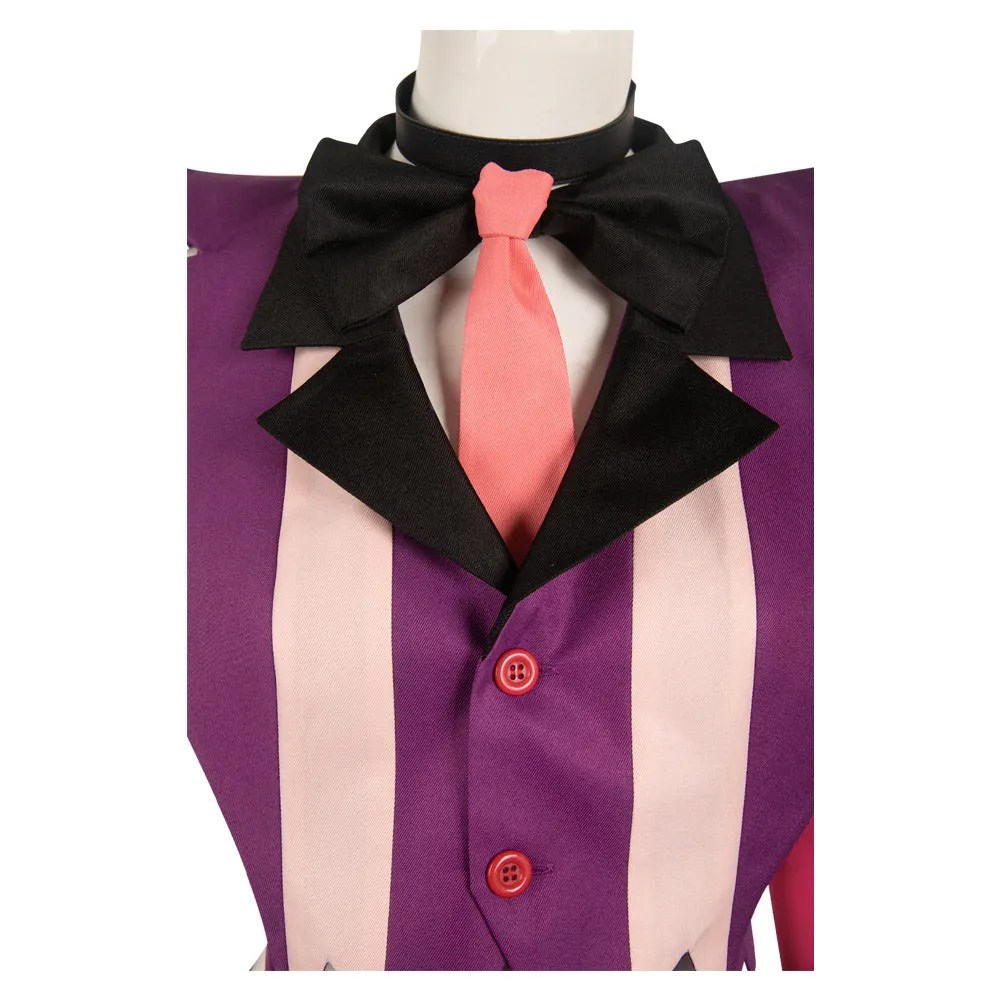 Hazbin Hotel Angel Dust Cosplay Costume Outfits Halloween Carnival Suit