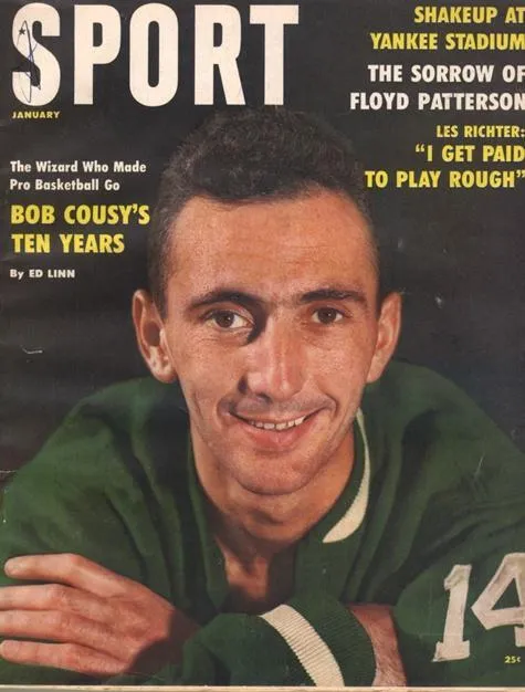 January 1960 Sport Cover (Bob Cousy, Boston Celtics)