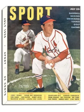 July 1950 SPORT Cover (Stan Musial, St. Louis Cardinals)