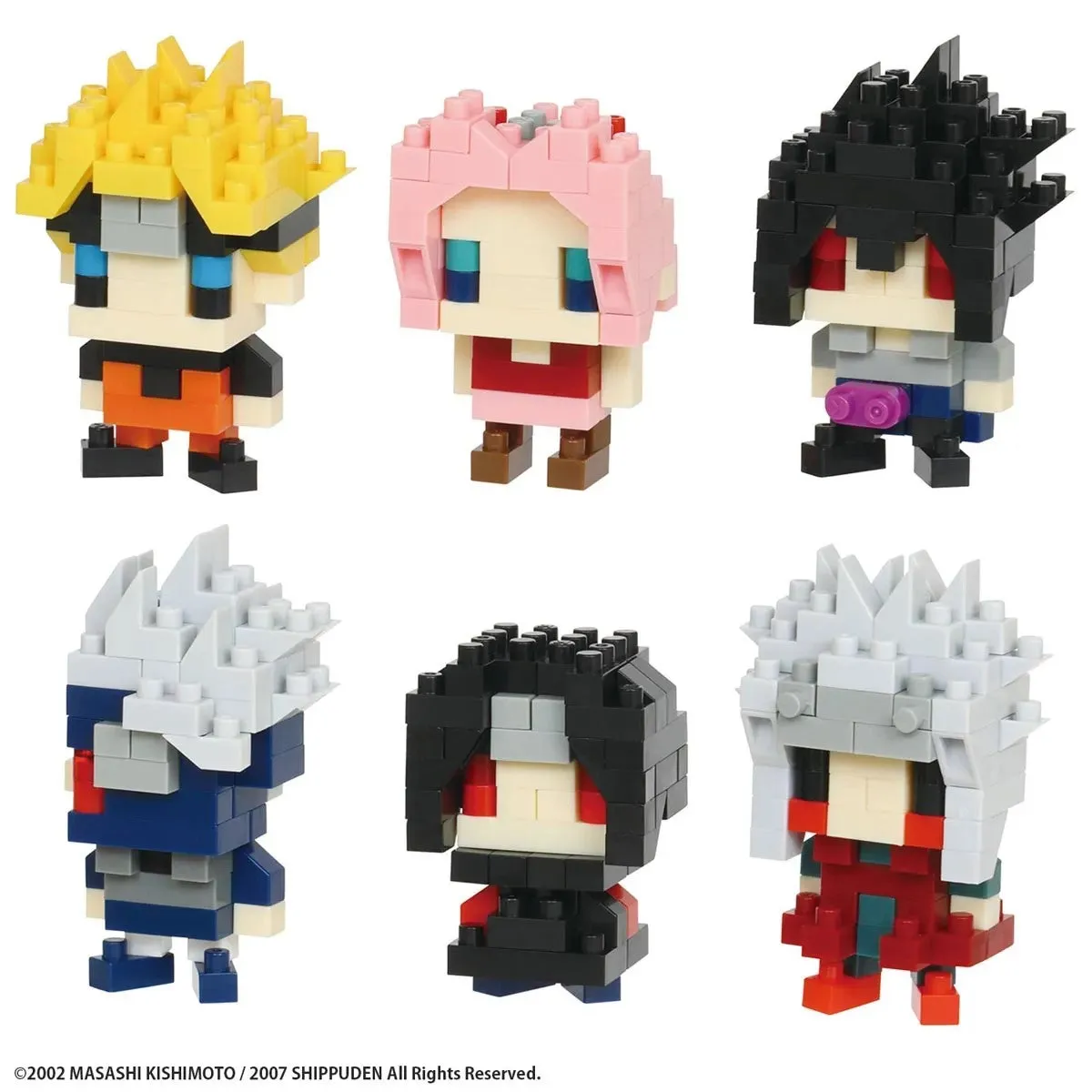 Kawada Nanoblock Naruto Shippuden (Blind Box)