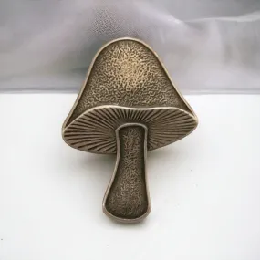 Large Oxidized Silver Mushroom (1) - 4714SOS