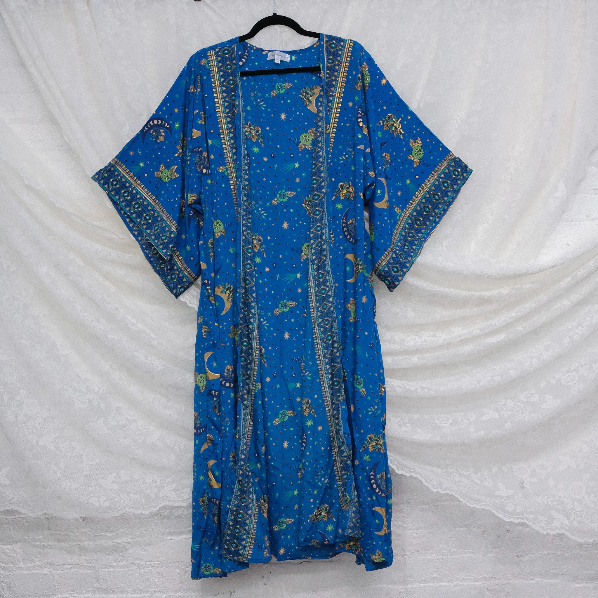 Long Celestial Kimono with Belts