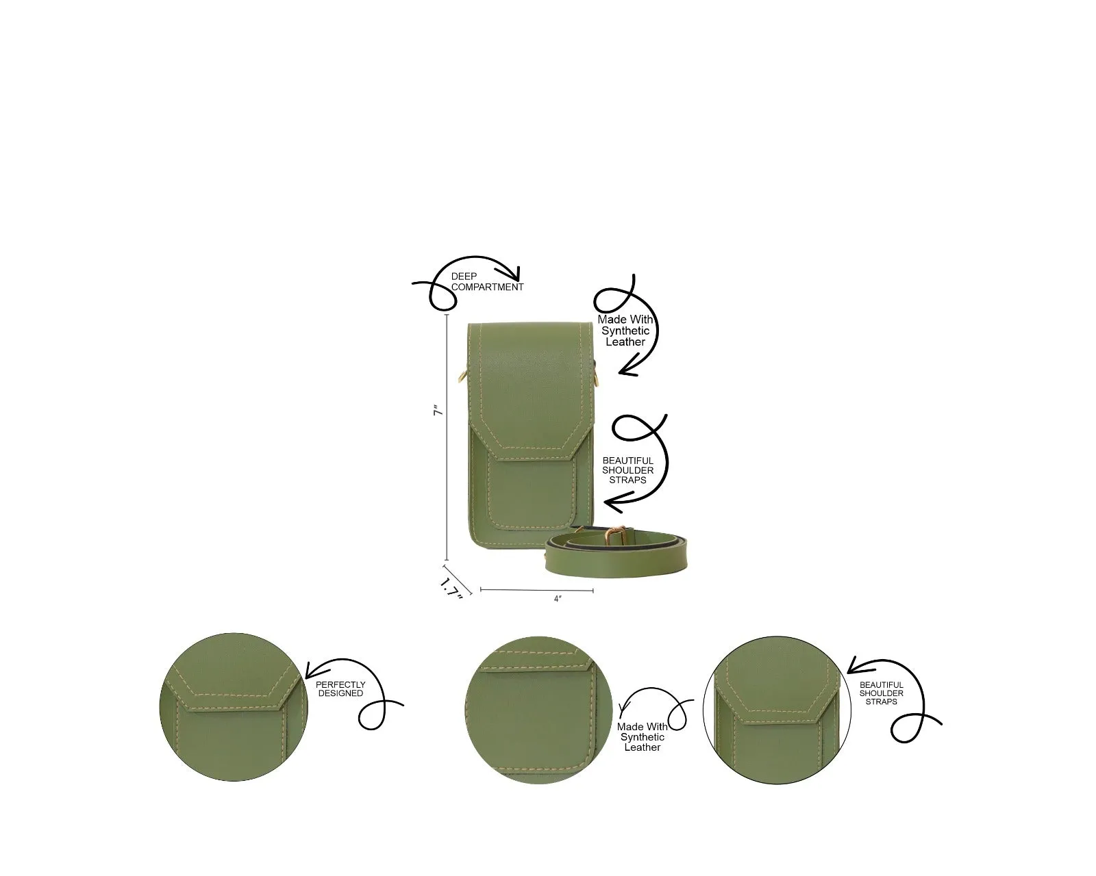 Mobo Pouch Army green