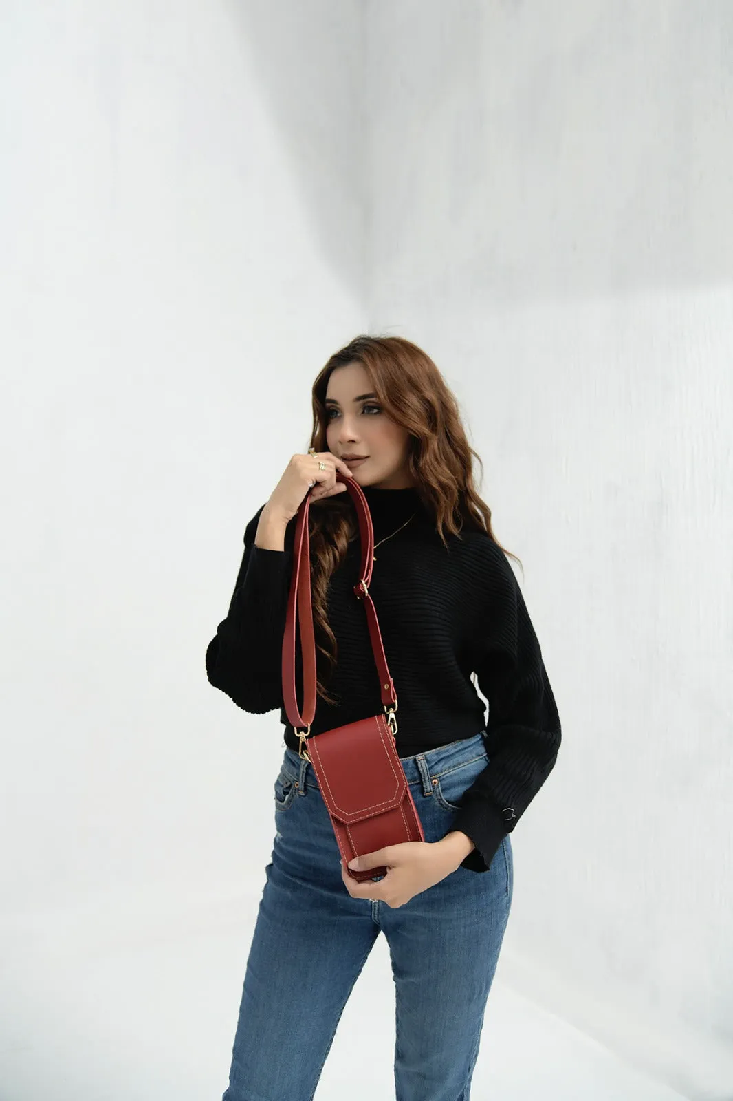 mobo Pouch Maroon