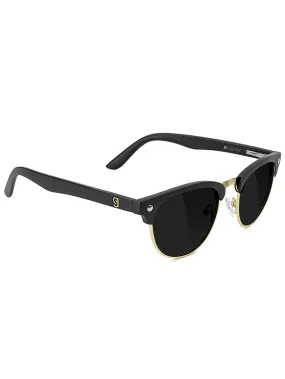 Morrison Polarized Black/Gold Sunglasses