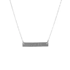 Nameplate Necklace - SS