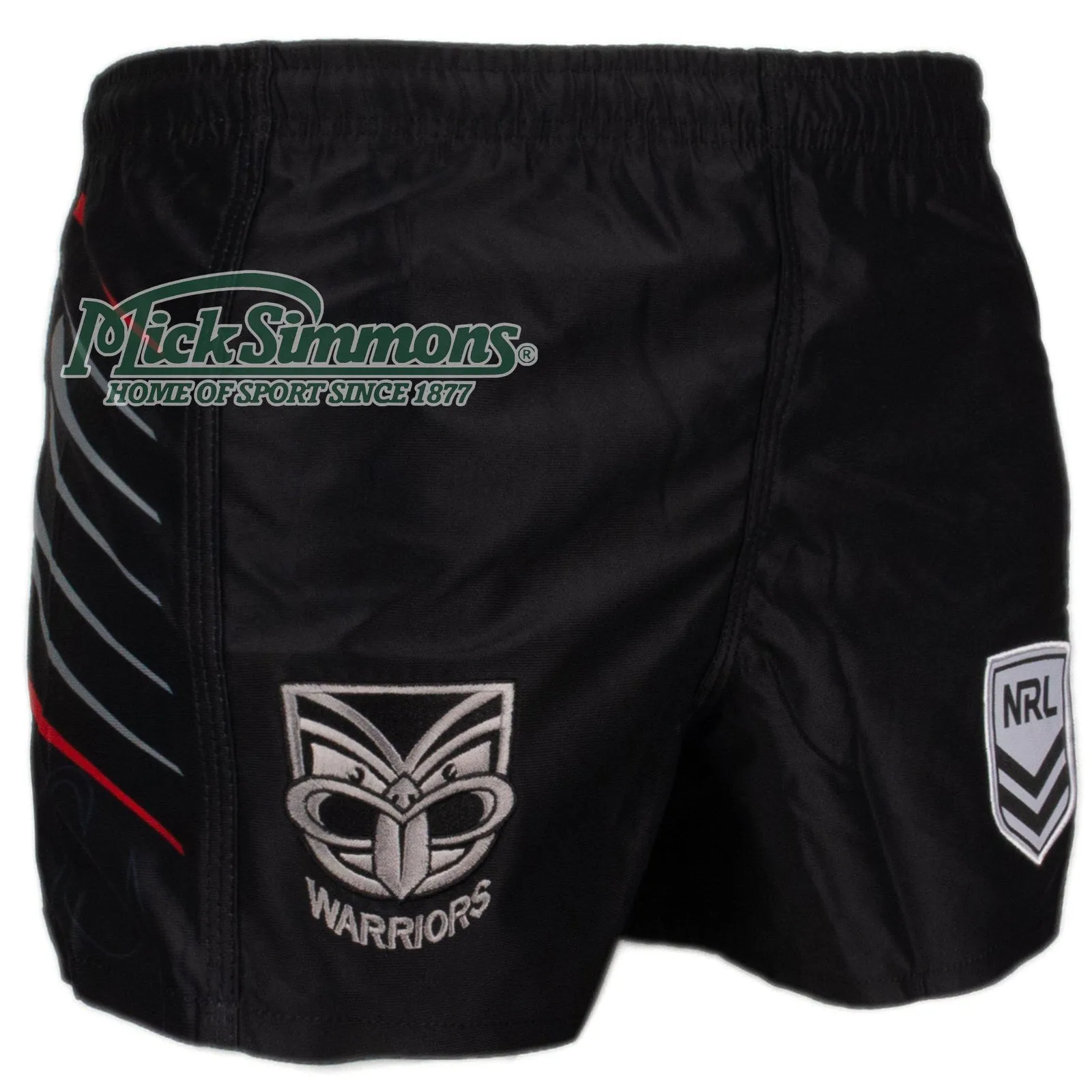 New Zealand Warriors NRL Supporter Rugby League Footy Mens Shorts