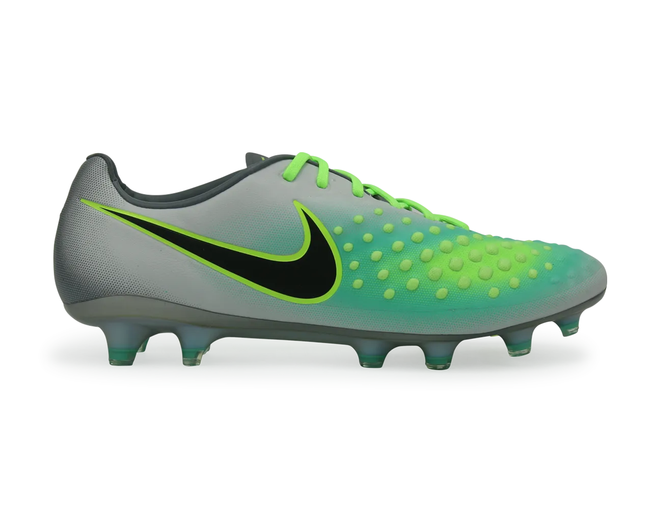 Nike Men's Magista Opus II FG Pure Platinum/Black/Ghost Green