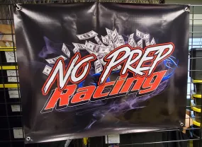 No Prep Racing Track Banner LARGER VERSION