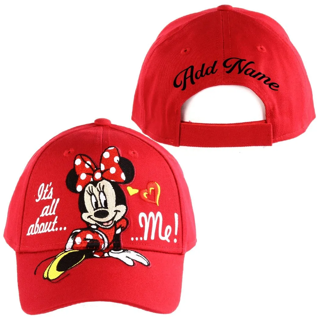 Personalized Disney Kid's Baseball Cap - Minnie Mouse