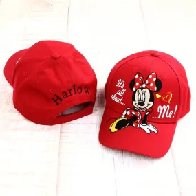 Personalized Disney Kid's Baseball Cap - Minnie Mouse