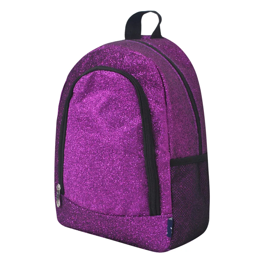 Purple Glitter Medium Size NGIL Backpacks For Gymnastics and Cheer Competition