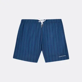 "Waves" Maillot Swim Shorts (Print Waves)