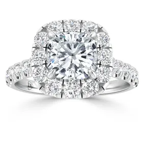 Sadie - 18ct White Gold - Cushion