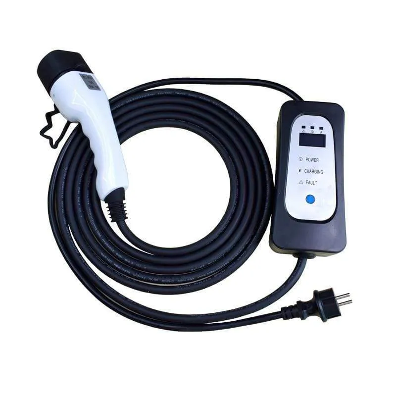 SAE J1772 EV Charger Type 1 Level 2 EVSE Portable Electric Car Charging Stations 8/10/13/16A