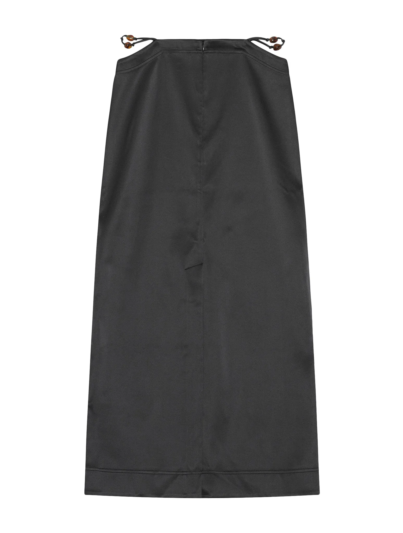 SATIN MAXI SKIRT