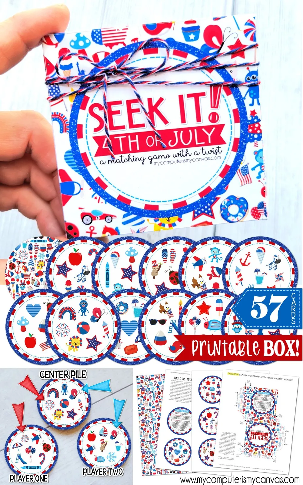 SEEK IT! 4th of JULY Edition {VERSION 2} PRINTABLE