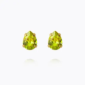 Superpetite Drop Earrings / Citrus Green