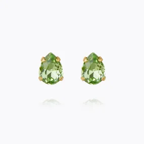 Superpetite Drop Earrings / Peridot