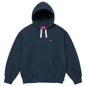 SUPREME SMALL BOX DRAWCORD HOODED SWEATSHIRT-NAVY