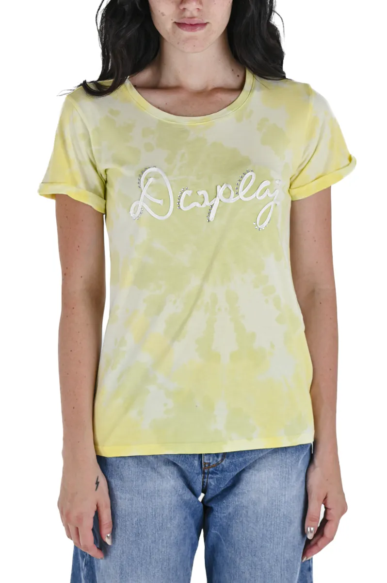 T-Shirt donna regular DSD 01 Giallo SS24