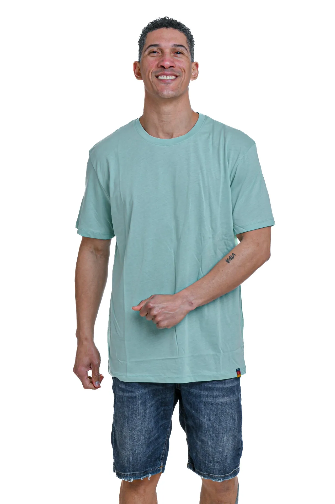 T-Shirt loose DPE 2403 Over Menta SS24