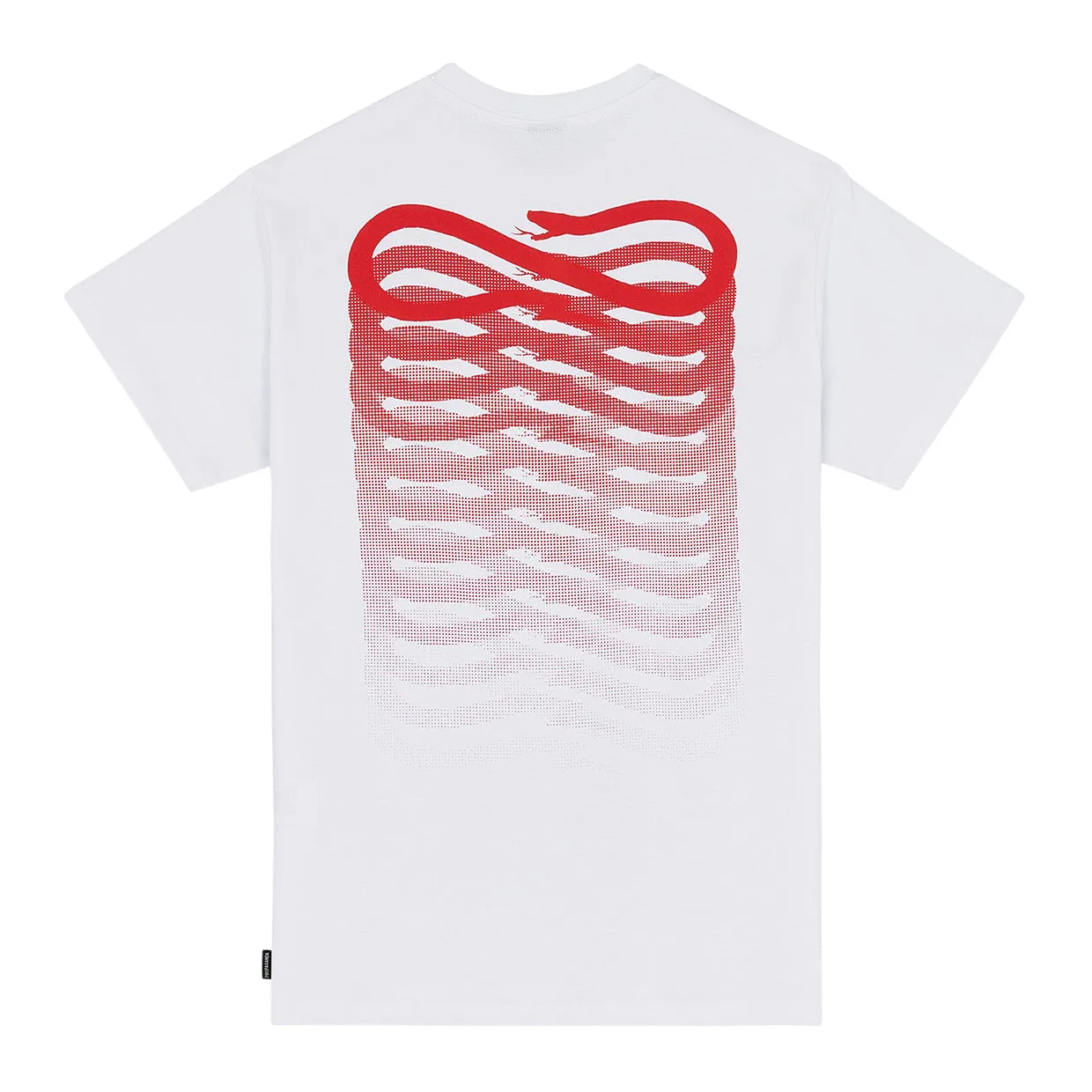 T-shirt Propaganda Ribs Bianco / Rosso