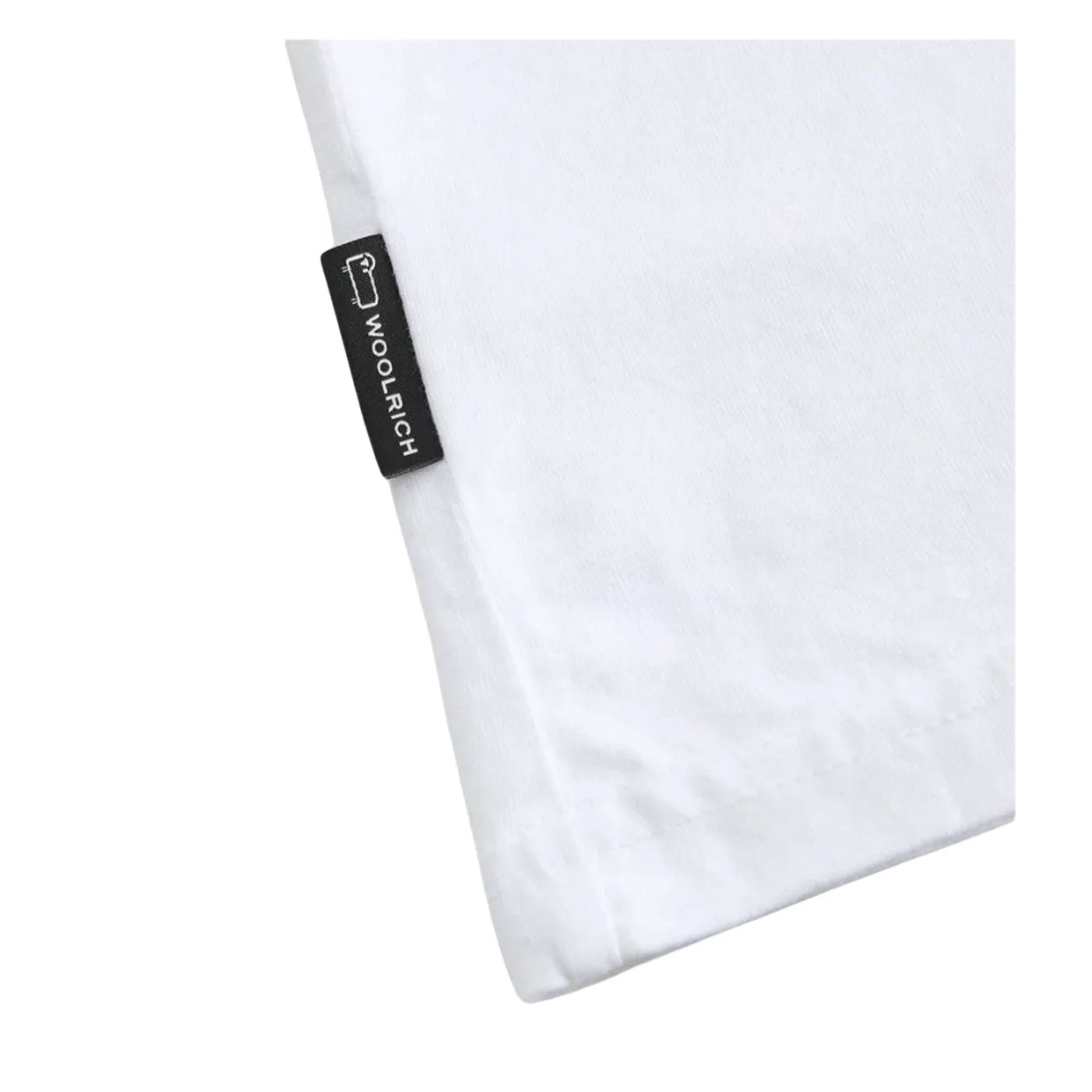 T-shirt Woolrich Pocket Bianco