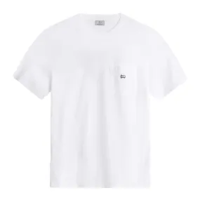 T-shirt Woolrich Pocket Bianco