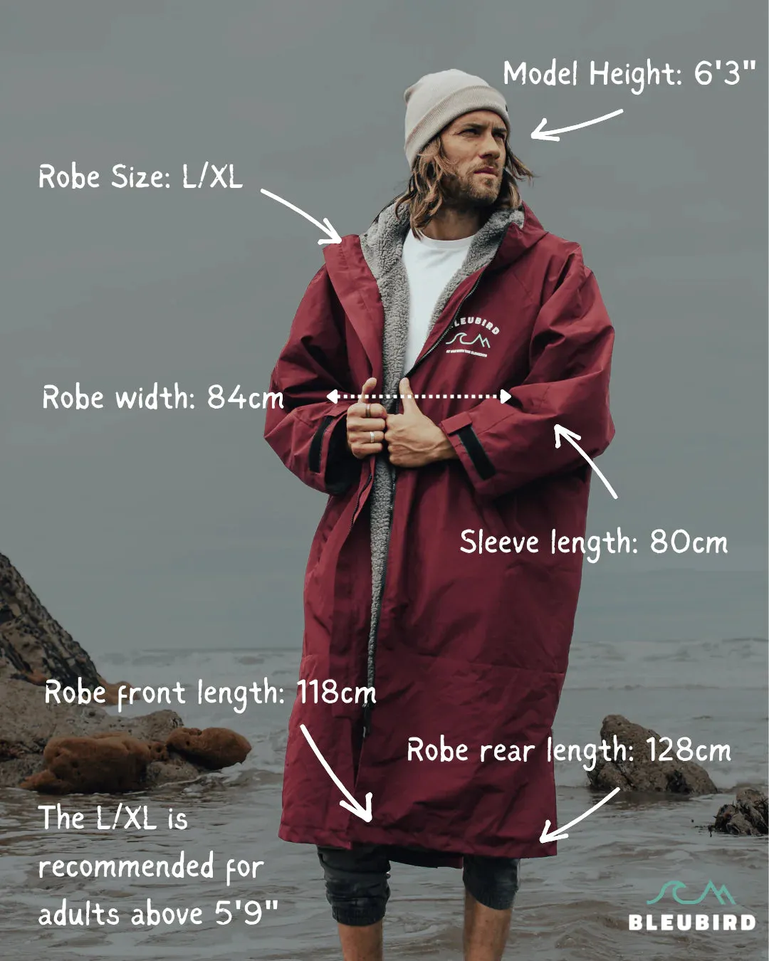 The Nordic Robe - Navy