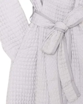 Tofino Towels | THE HARMONY BATH ROBE [PEWTER]