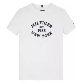 Tommy Jeans Monotype Flock T-Shirt Junior