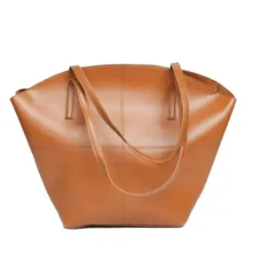 TOTE SHOULDER BROWN BAG