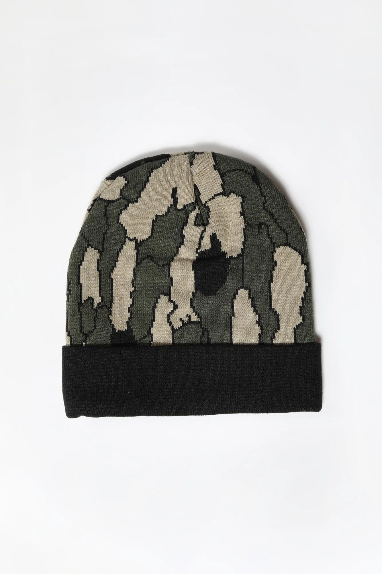 Tuque à Rabat Motif Camouflage Montagne West49 Junior