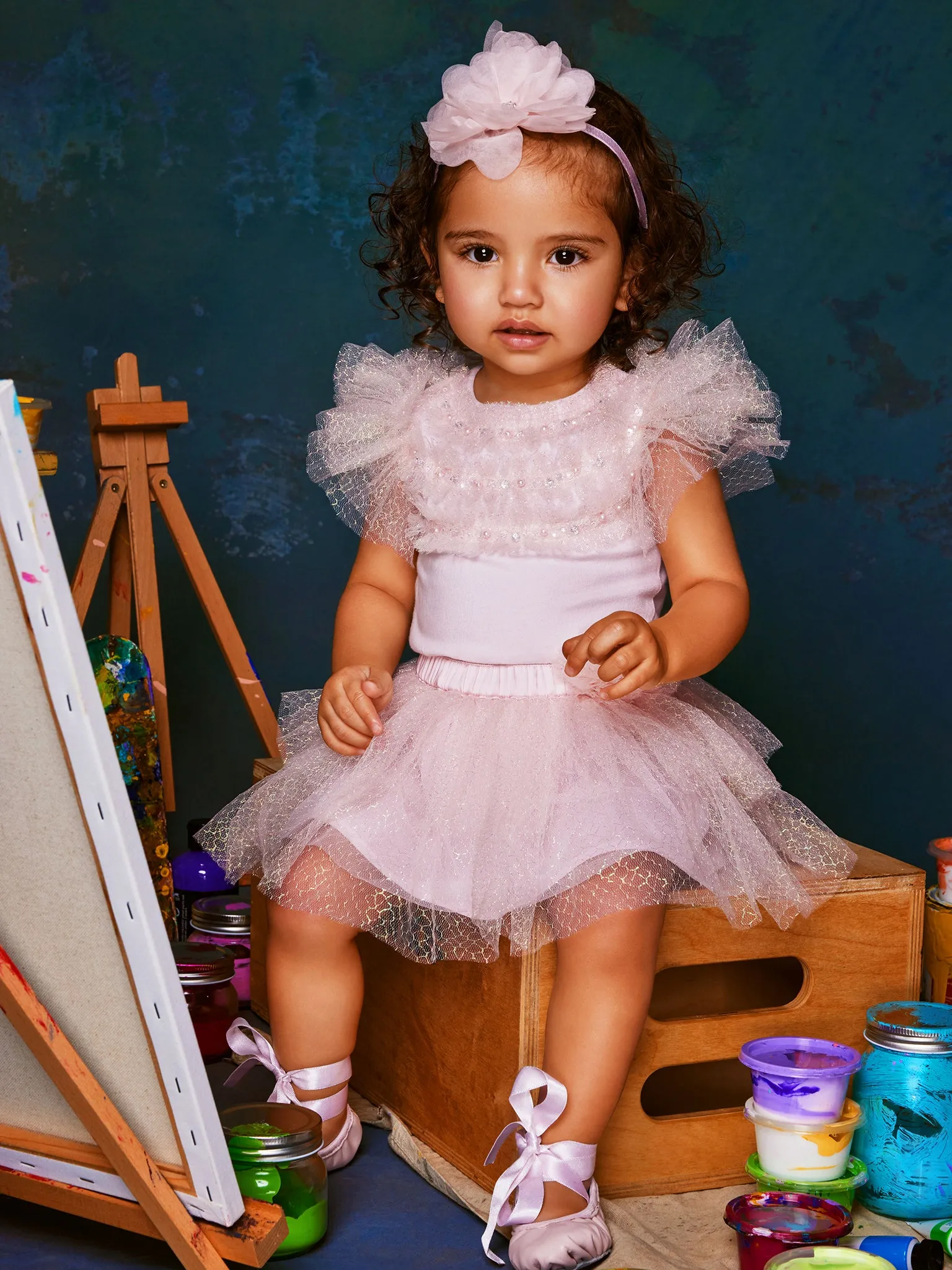 TUTU DU MONDE L'Artiste BEBE SHIMMER SHINE SKIRT