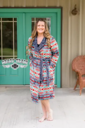 Wyoming Woman Robe