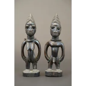 Yoruba Ere Ibedji PAIR, Nigeria #762